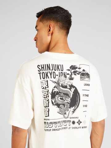 JACK & JONES - Camiseta 'SHIBUYA' en beige