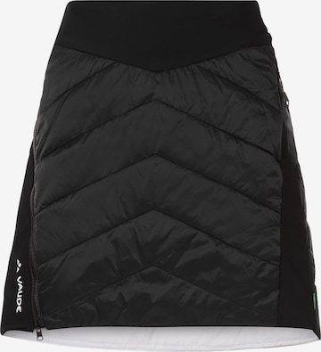 VAUDE Athletic Skorts 'Sesvenna Reversible II' in Black: front