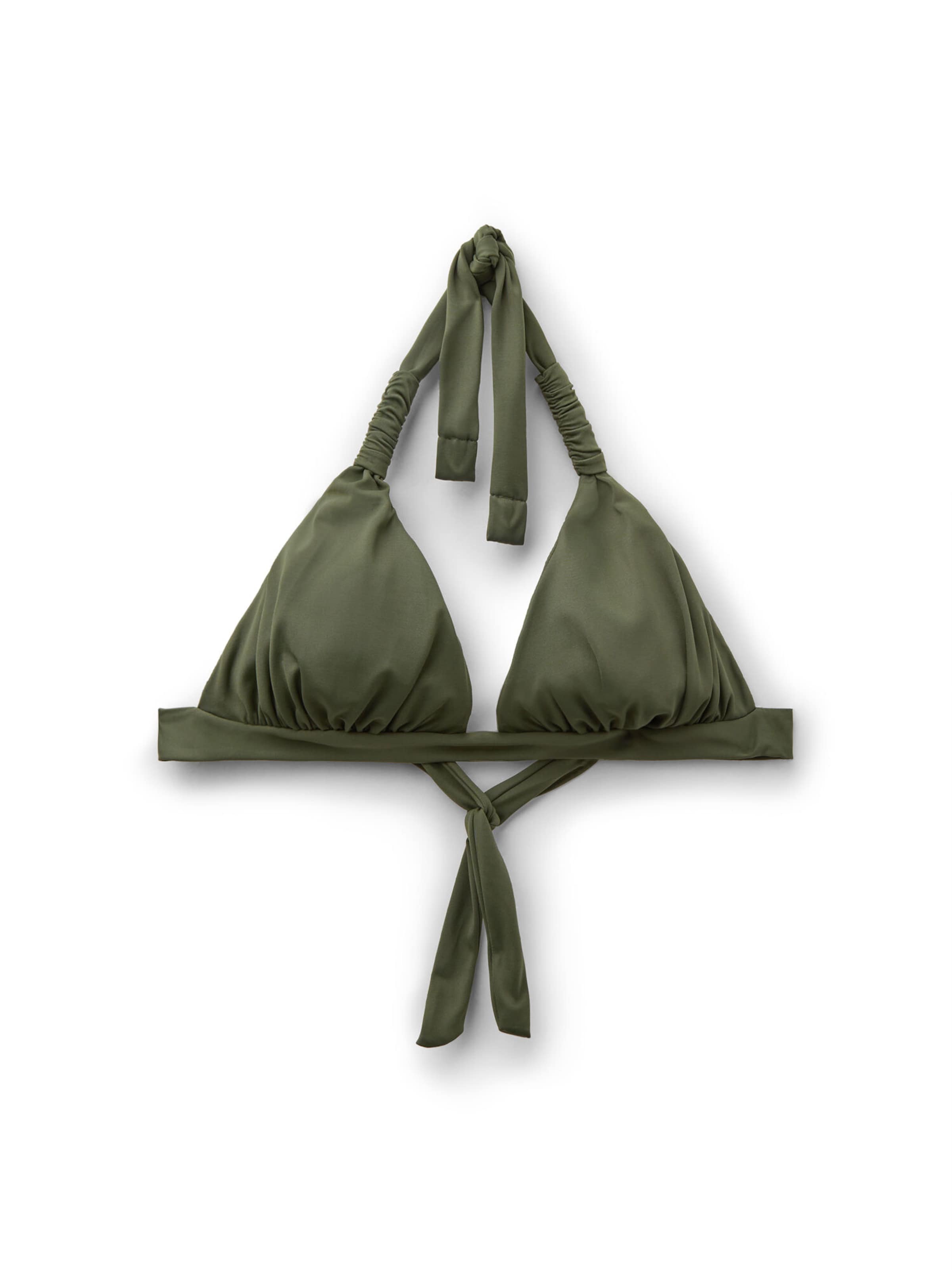 CALZEDONIA Triangel Bikinitop 'Premium Sculpt' in Grün: Vorderseite