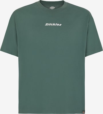 DICKIES Majica 'ENTERPRISE' | zelena barva: sprednja stran