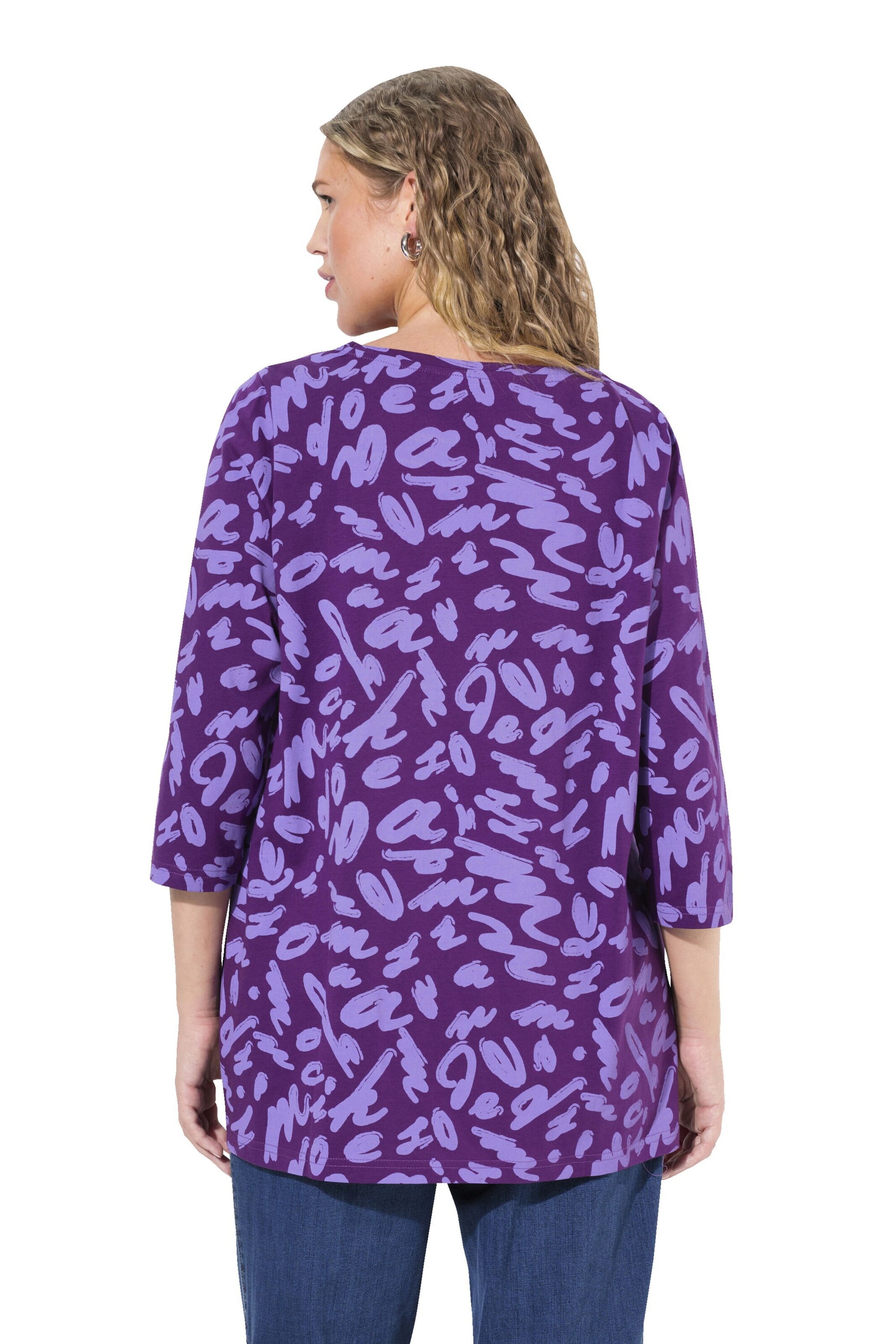 Ulla Popken Shirt in Lila