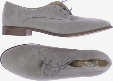 Pier One Flats & Loafers in 40 in Grey: front