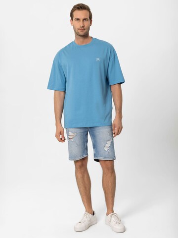 T-Shirt Cool Hill en bleu