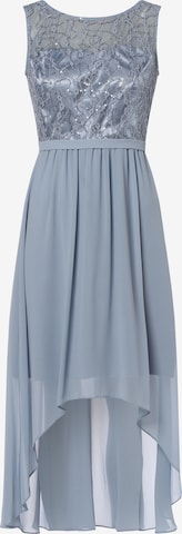 Marie Lund Evening Dress in Blue: front