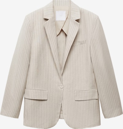 MANGO Blazer 'Briones' en beige / noir, Vue avec produit