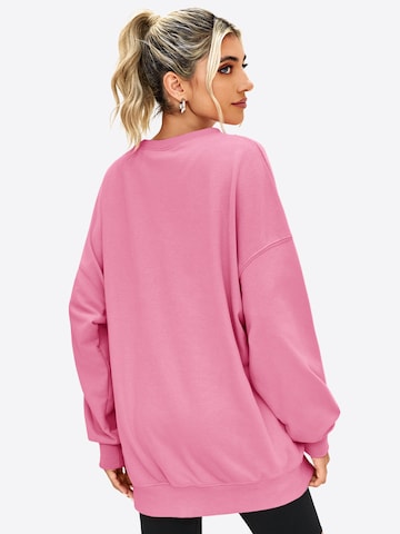Imily Bela Sweatshirt i pink: tilbage