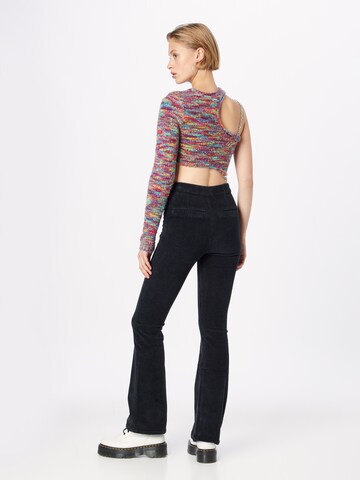 River Island Flared Broek in Zwart