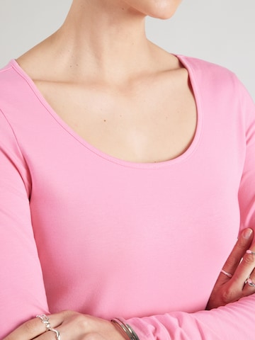 VERO MODA Koszulka 'VMMAXI MY' w kolorze różowy