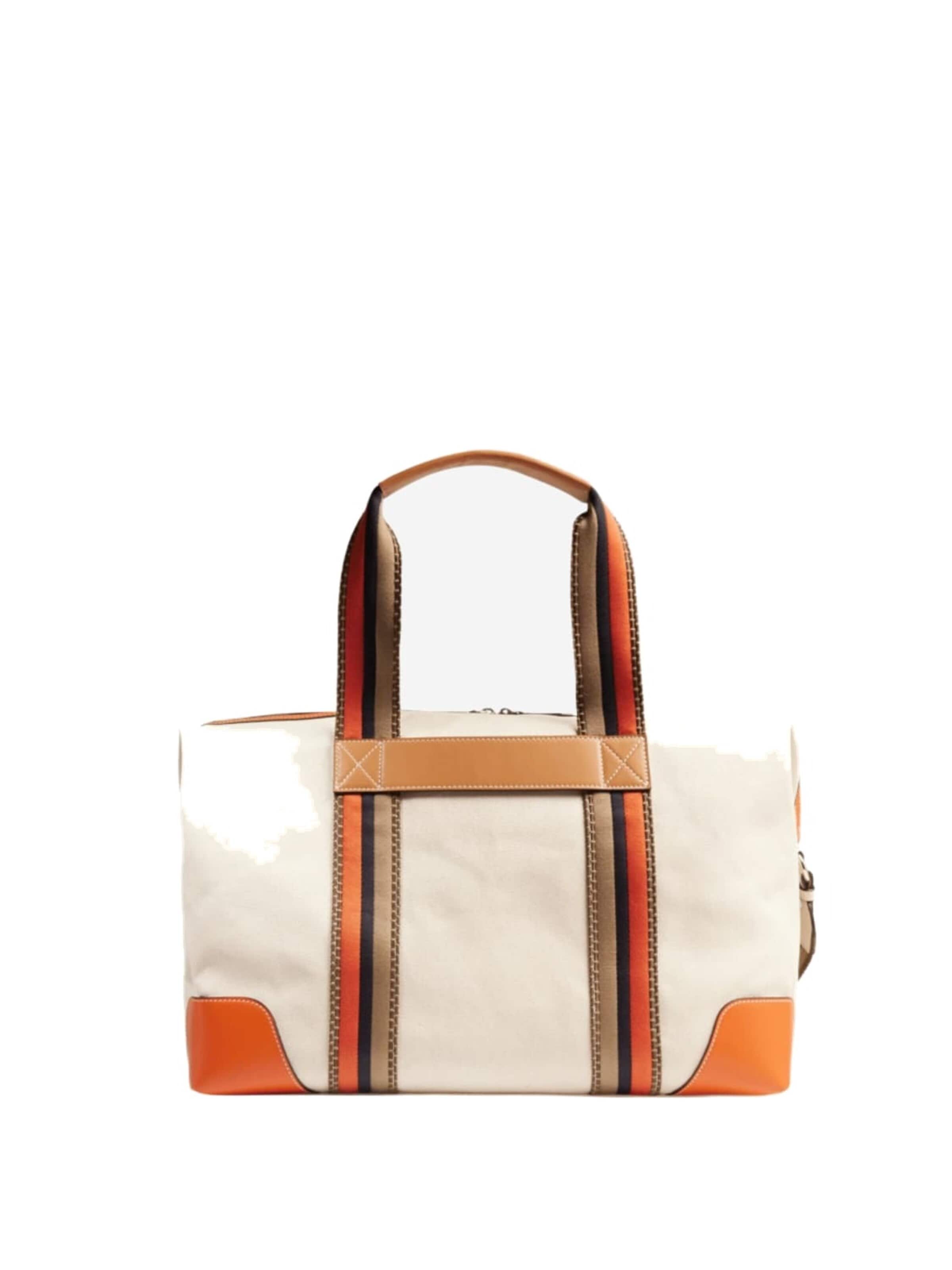 LancelRučna torbica 'Lancel Sac voyage Roland Garros Nat/Terre Battue Femme' - crna boja