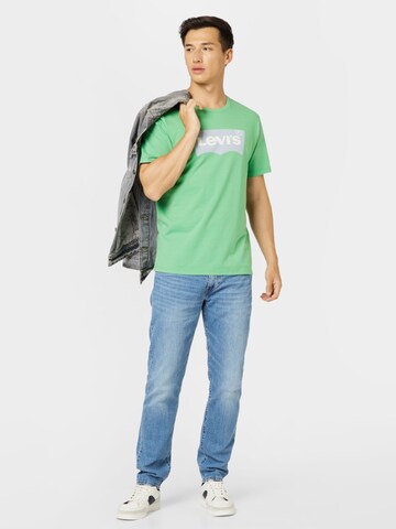 Regular Tricou 'Graphic Crewneck Tee' de la LEVI'S ® pe verde