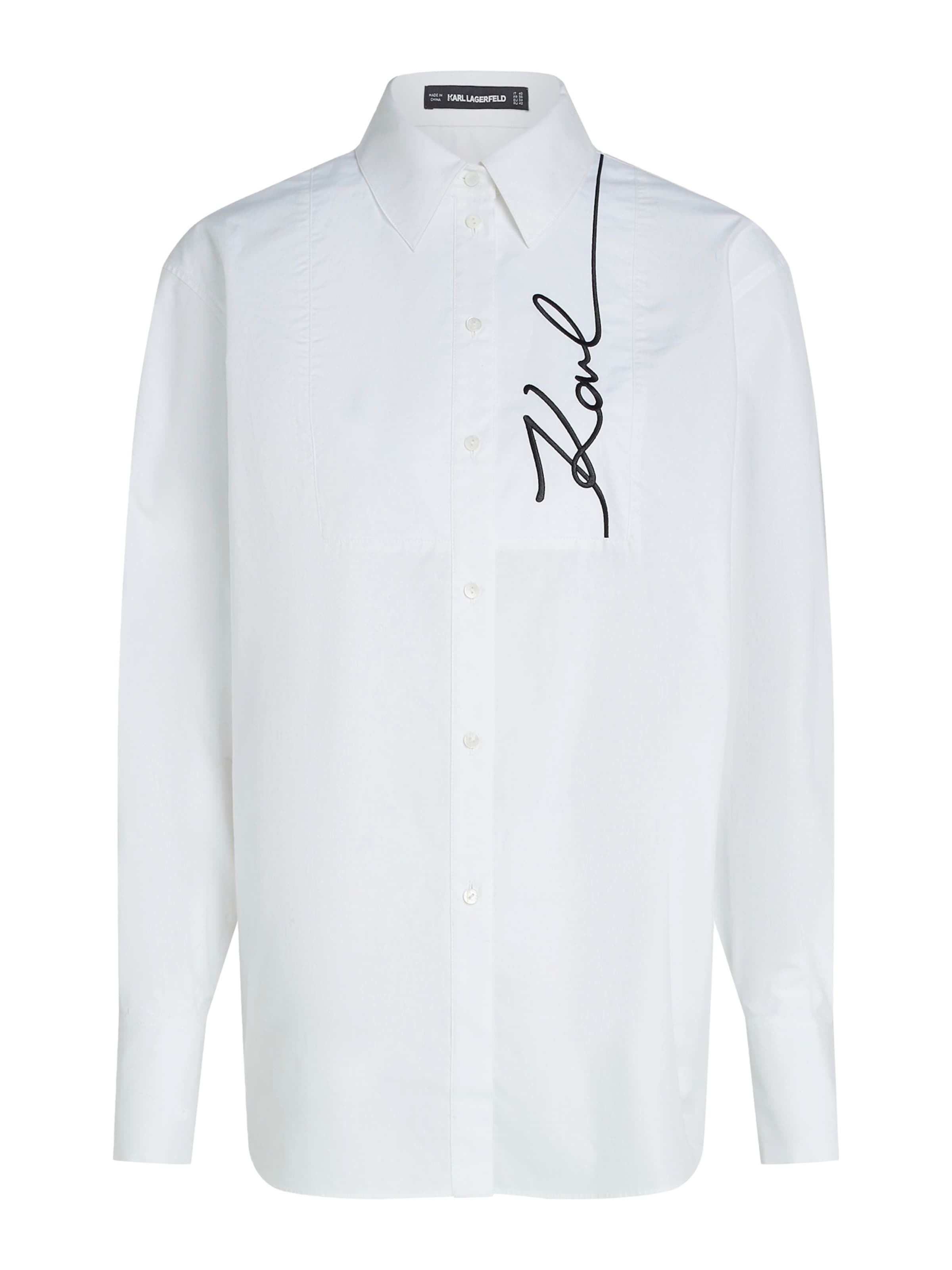 Karl Lagerfeld Blouse in White: front