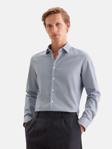 SEIDENSTICKER Regular Fit Businesshemd in Blau