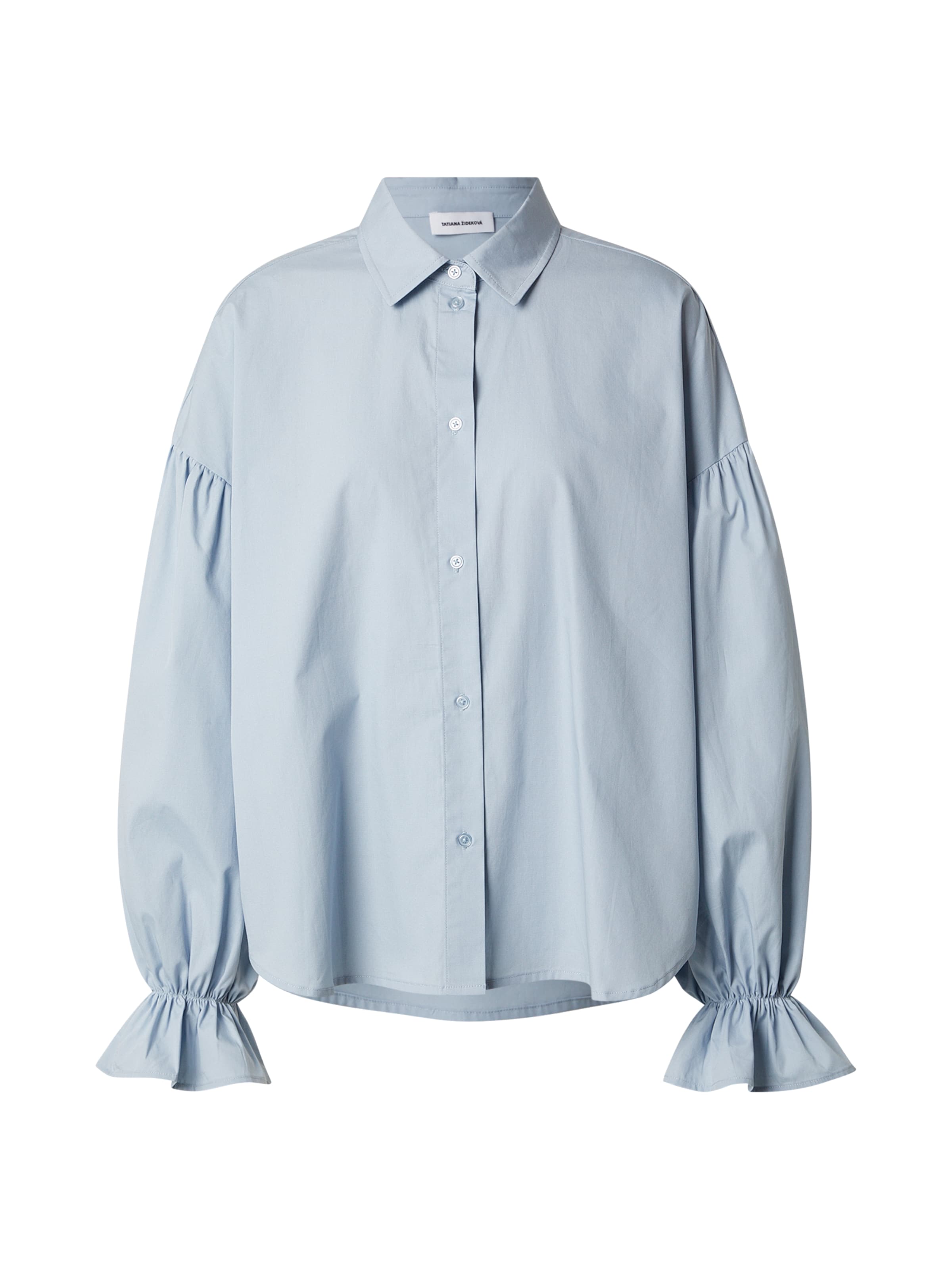 Chemisier Tatiana Zidekova en bleu : devant