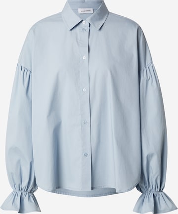 Chemisier Tatiana Zidekova en bleu : devant