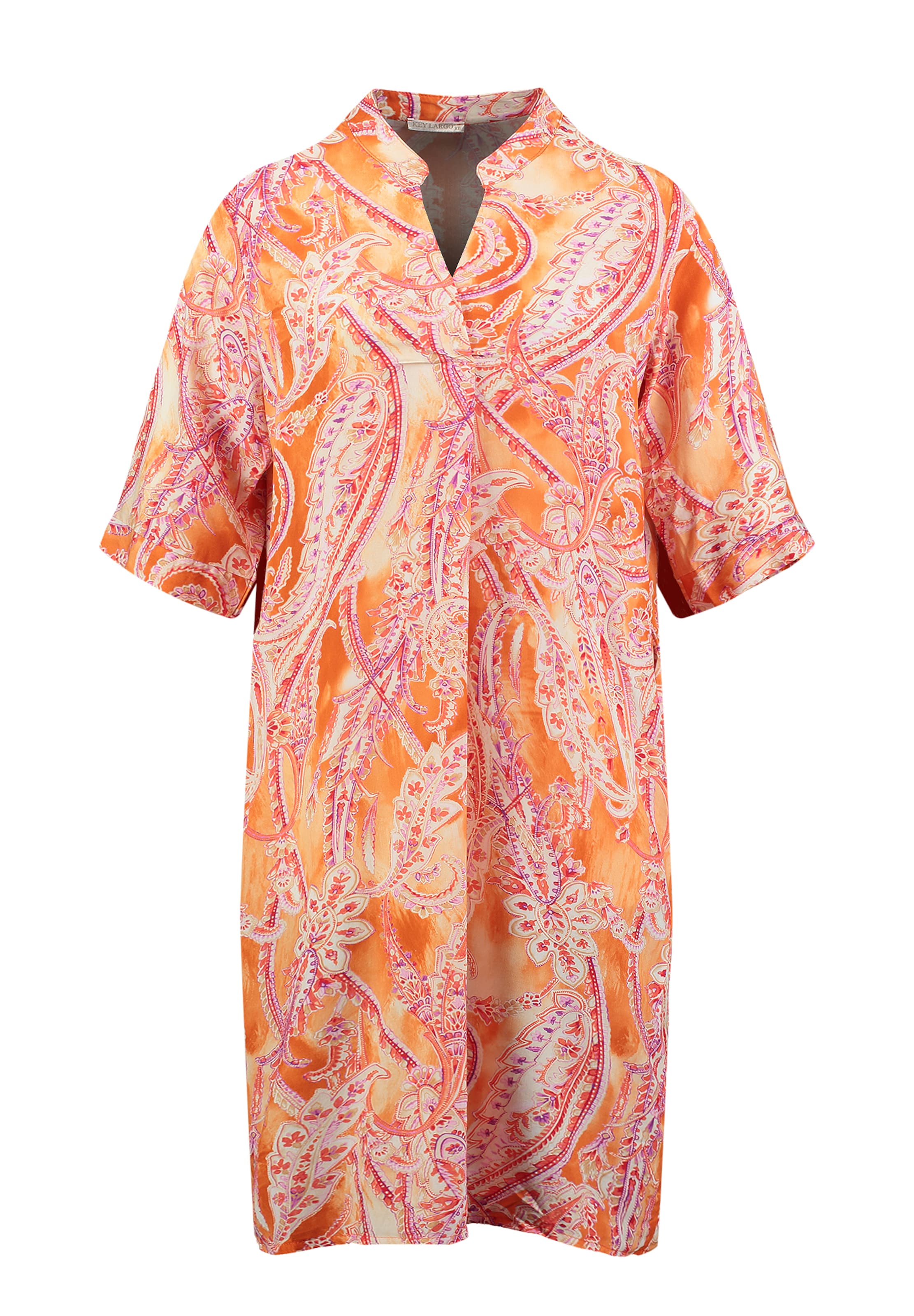 Key Largo Sommerkleid 'INDIA' in Orange: Vorderseite