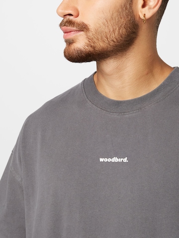 Woodbird Shirt 'Bose' in Grey