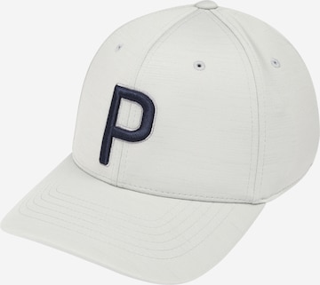 PUMA Athletic Cap in Grey: front