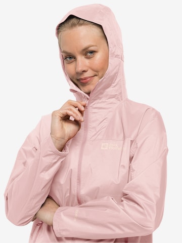 JACK WOLFSKIN Athletic Jacket in Pink