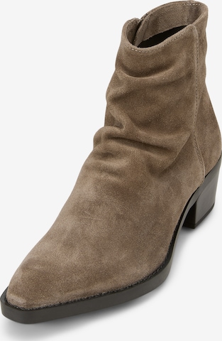 Bottes de cowboy Marc O'Polo en marron : devant