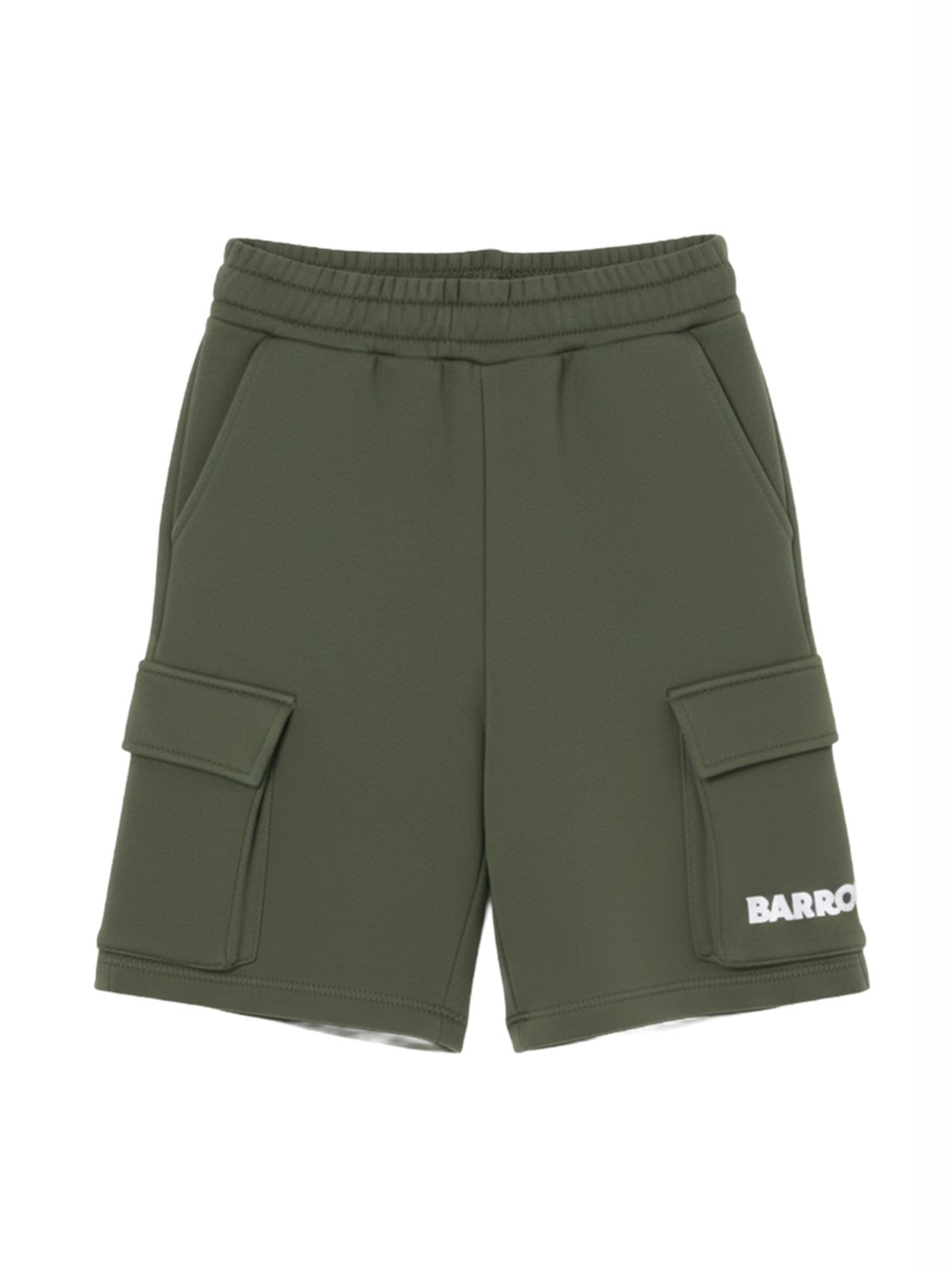 BARROW Regular Trousers in Green: front