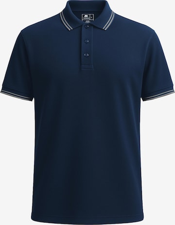 FORSBERG Shirt 'Marcoson Poloshirt' in Blue: front