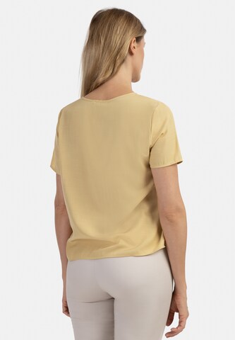Camicia da donna di usha WHITE LABEL in giallo