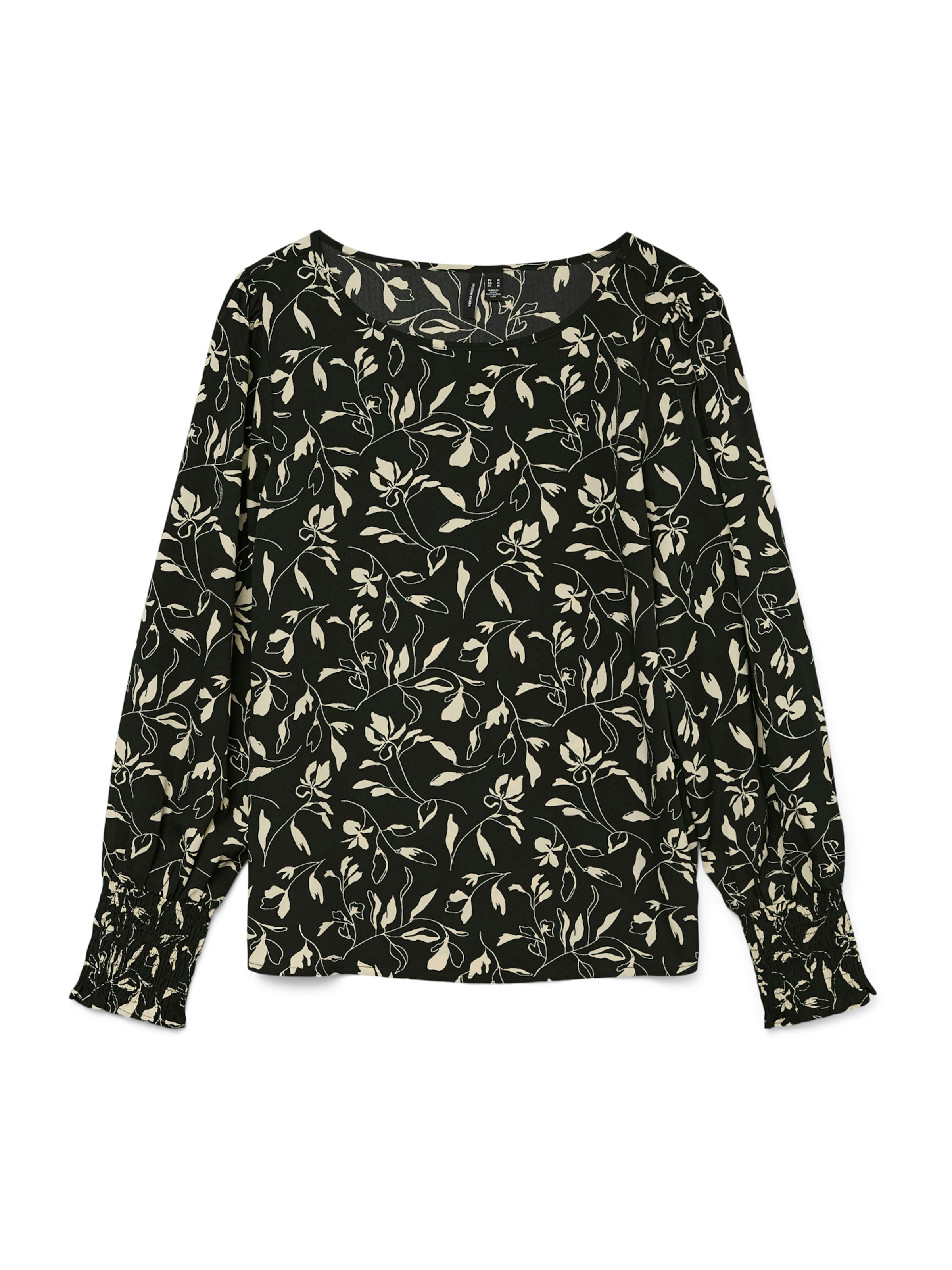 VERO MODA Blouse 'VMLYDIA' in Black: front