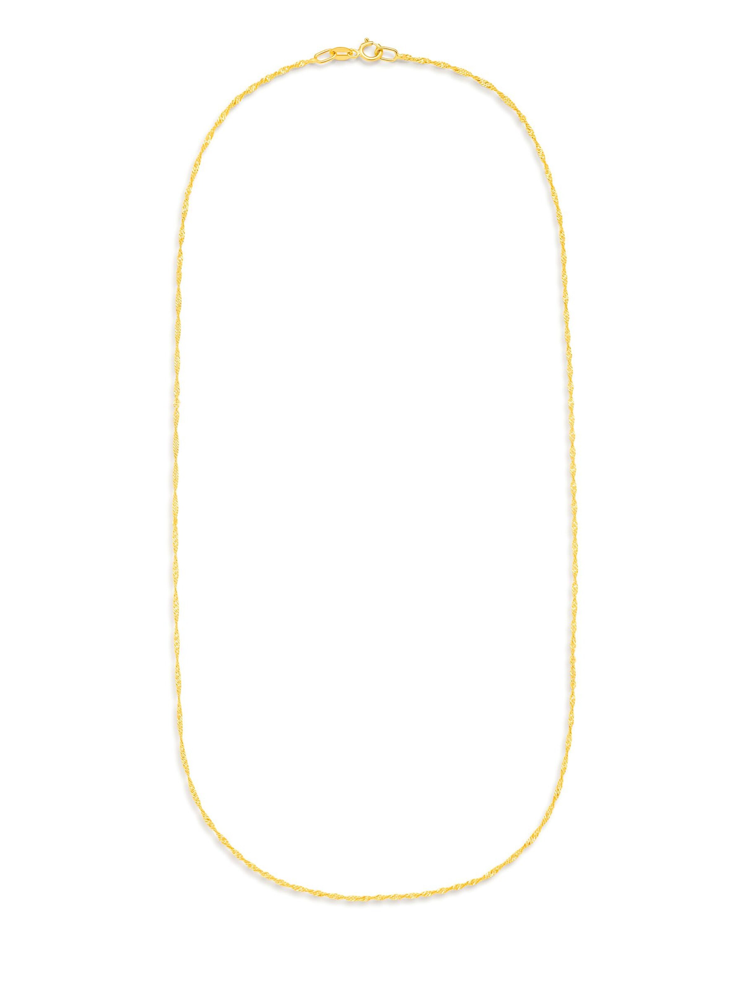 NTHIRTYTHREE Necklace in Gold: front
