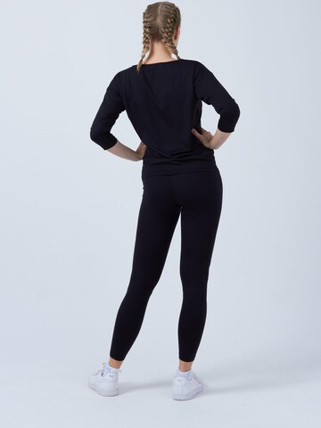 SPORTKIND Performance shirt '3/4 Loose Fit' in Black