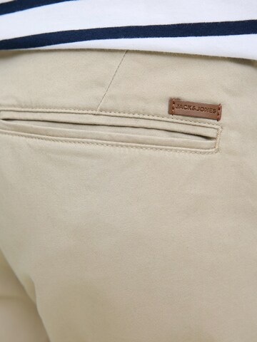Jack & Jones Plus Regular Pants 'JPSTBowie' in Beige