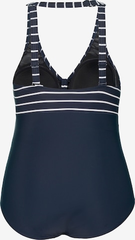 Maillot de bain Ulla Popken en bleu