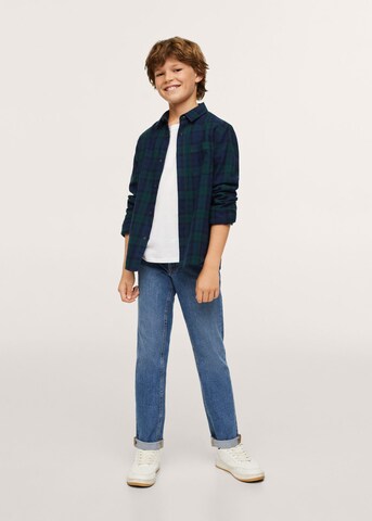 MANGO KIDS Regular Fit Hemd 'Lenny' in Blau