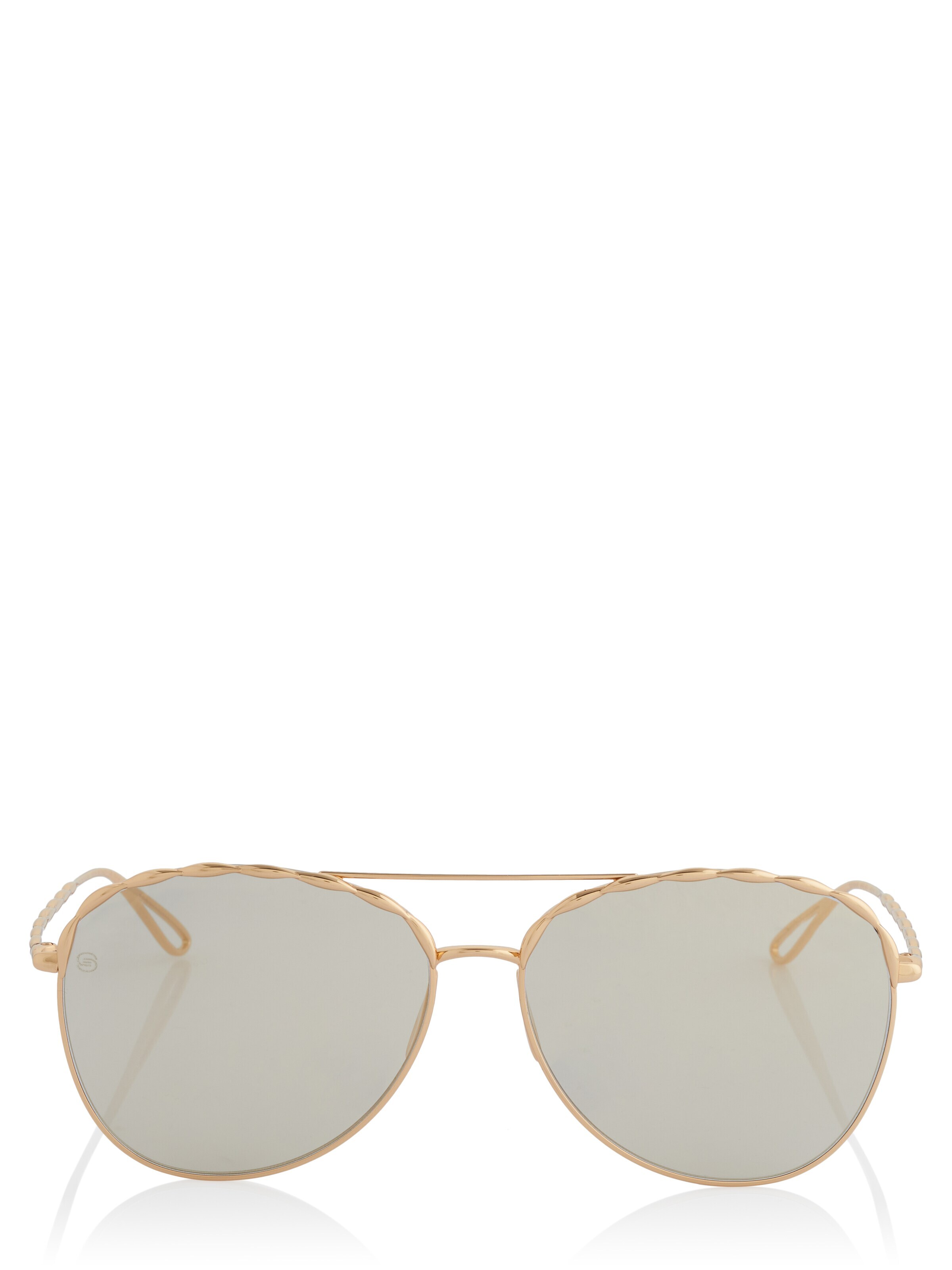 Lunettes de soleil ELIE SAAB en or
