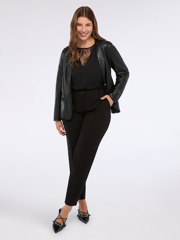 Regular Pantalon Fiorella Rubino en noir