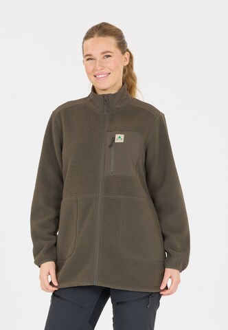 Whistler Fleece jas 'Felis' in Groen: voorkant