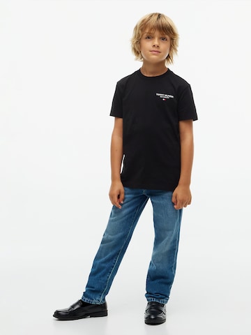 TOMMY HILFIGER Shirt 'Essential' in Zwart