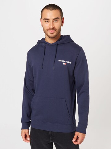 Tommy Jeans - Sweatshirt em azul: frente