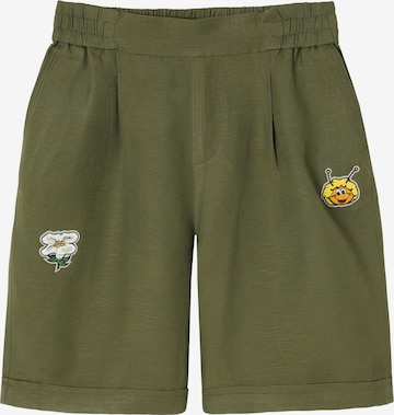 TATUUM Loosefit Housut 'Riko' värissä vihreä: etupuoli