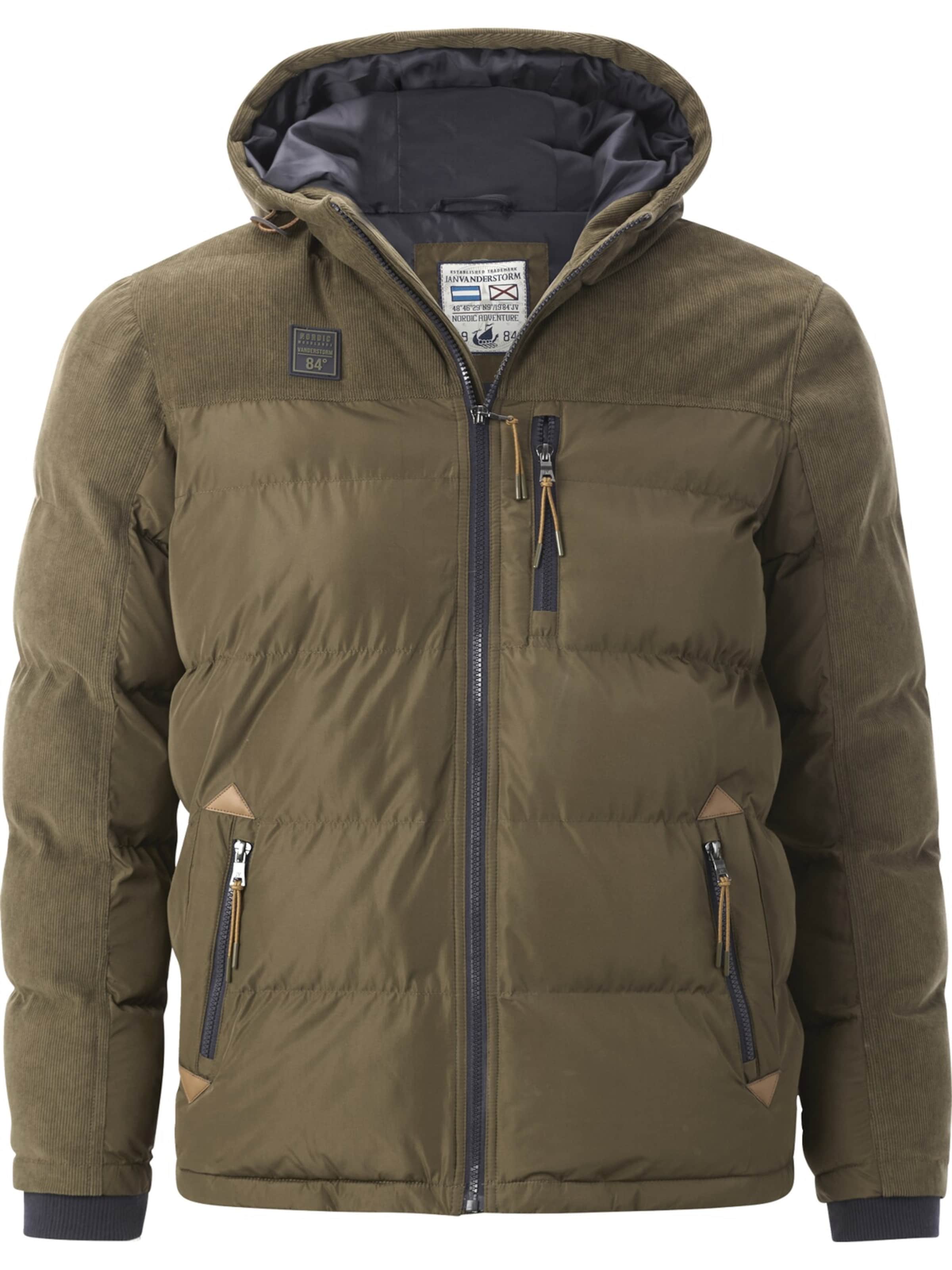 Jan Vanderstorm Outdoor jacket 'Eirsen' in Green: front