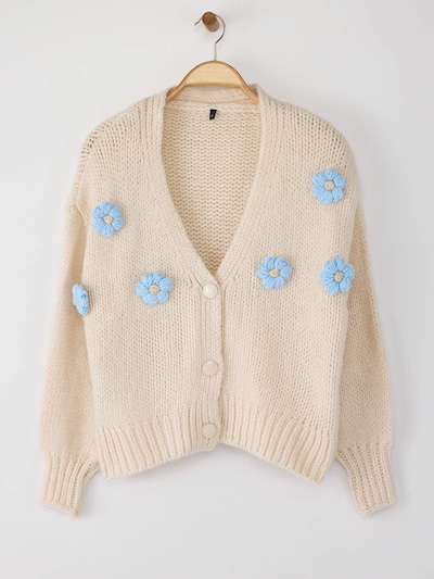 Trendyol Kardigan w kolorze jasnoniebieski / kamieńm, Podgląd produktu