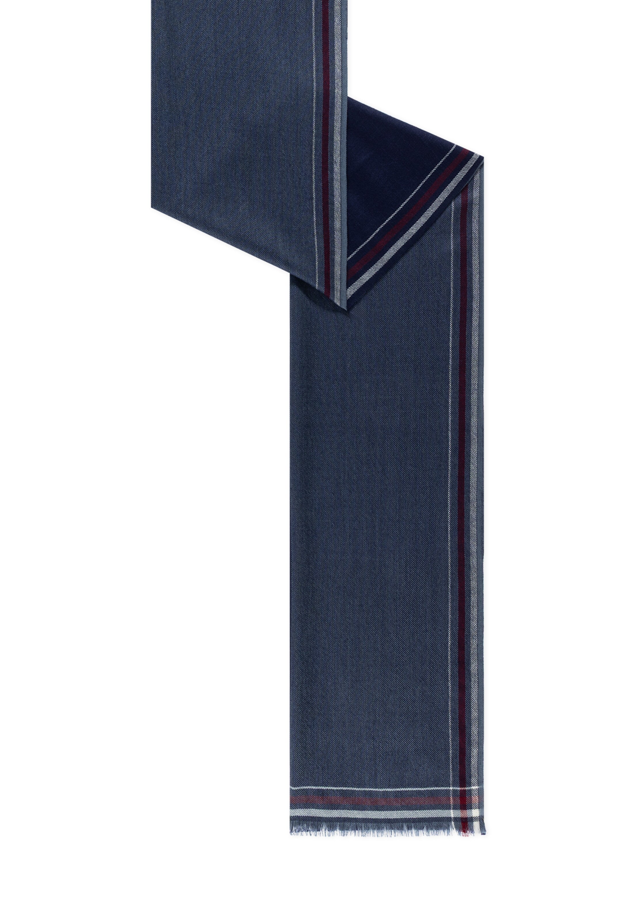 Roeckl Sjaal ' SIDE STRIPES ' in Blauw