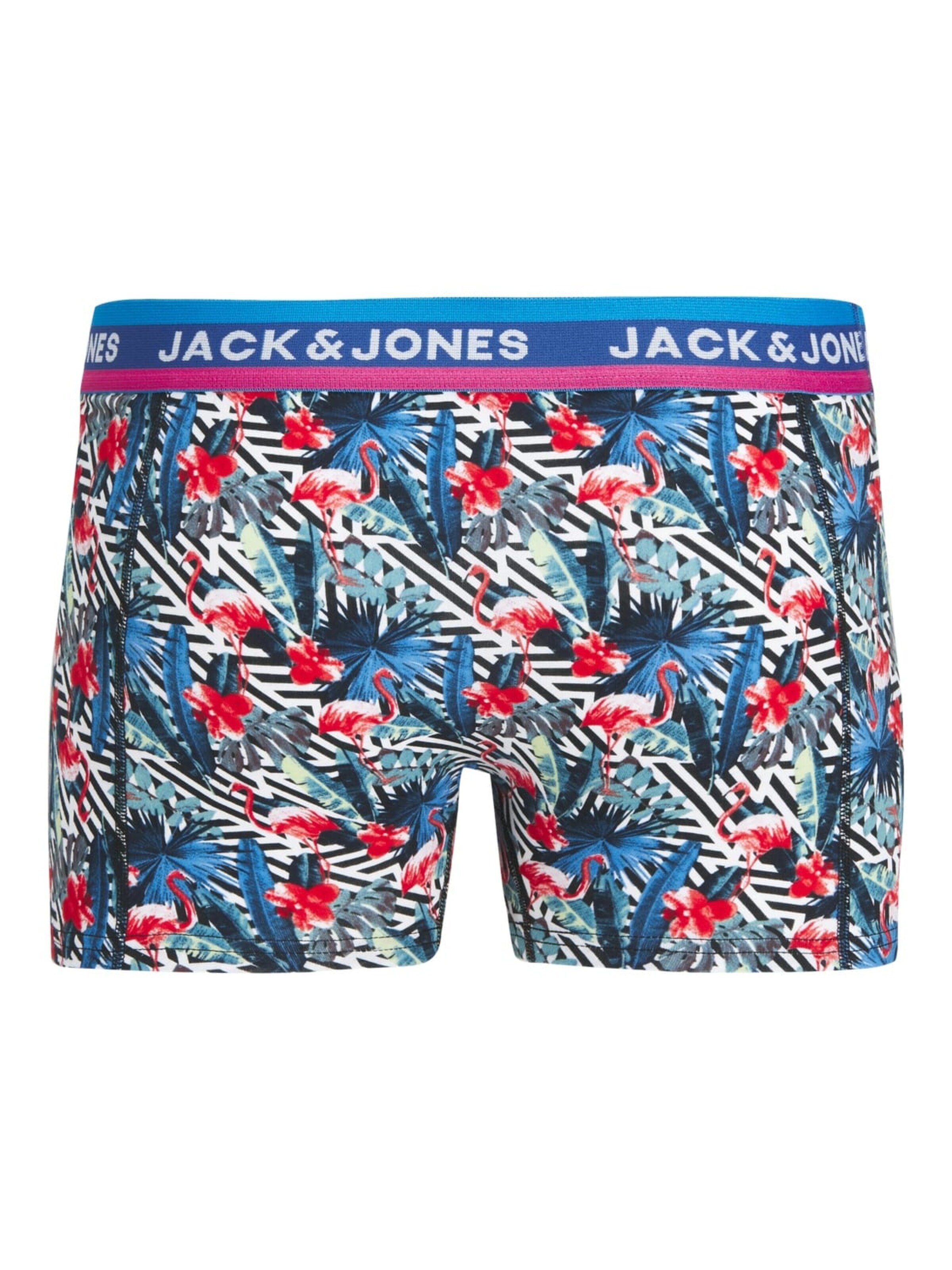 JACK & JONES Boxershorts 'Lakeland' in Blauw: voorkant