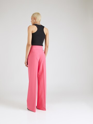 HUGO - Pierna ancha Pantalón de pinzas 'Himia ' en rosa