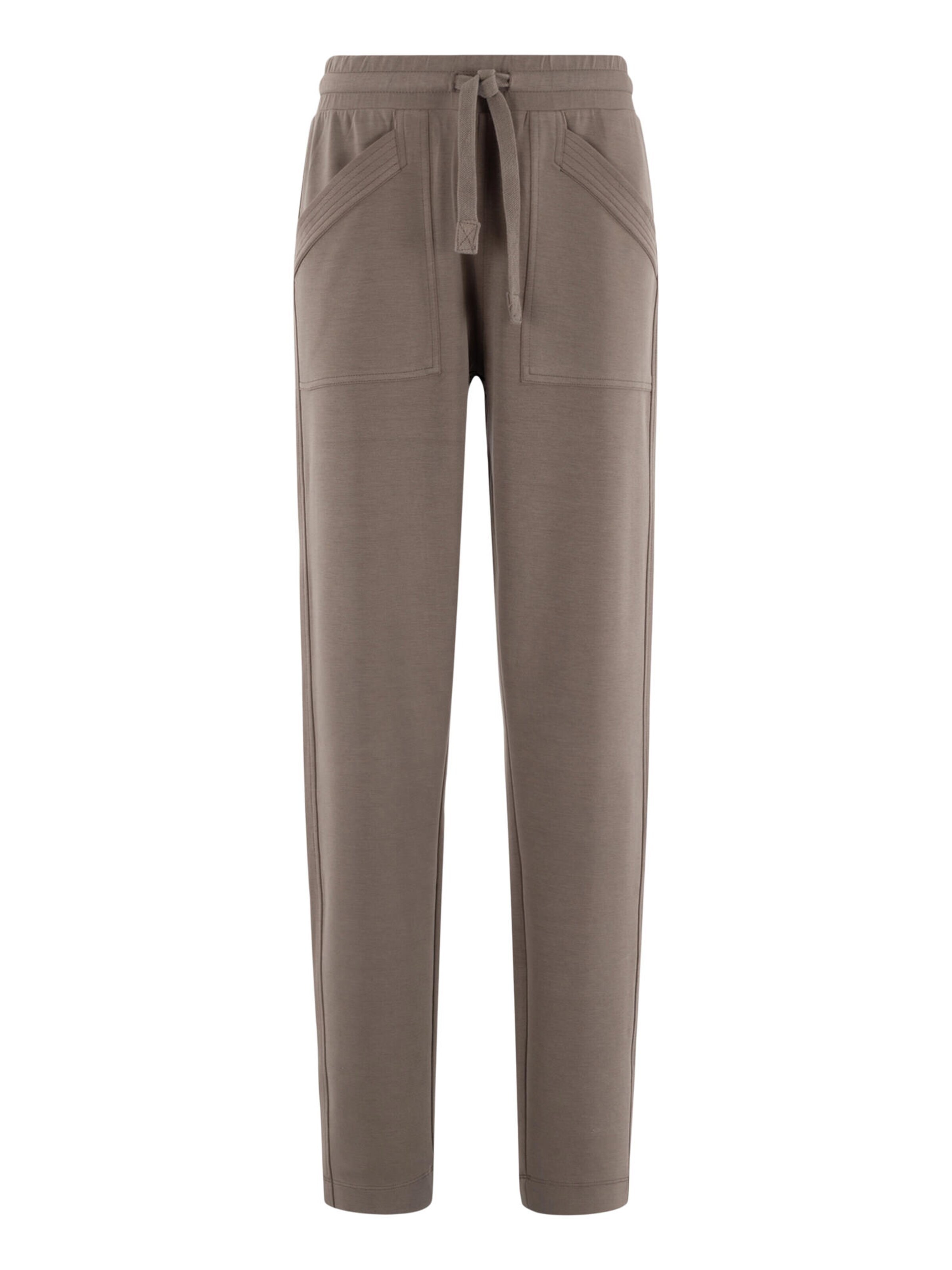 MSCW Tapered Pants 'Jukin' in Brown: front