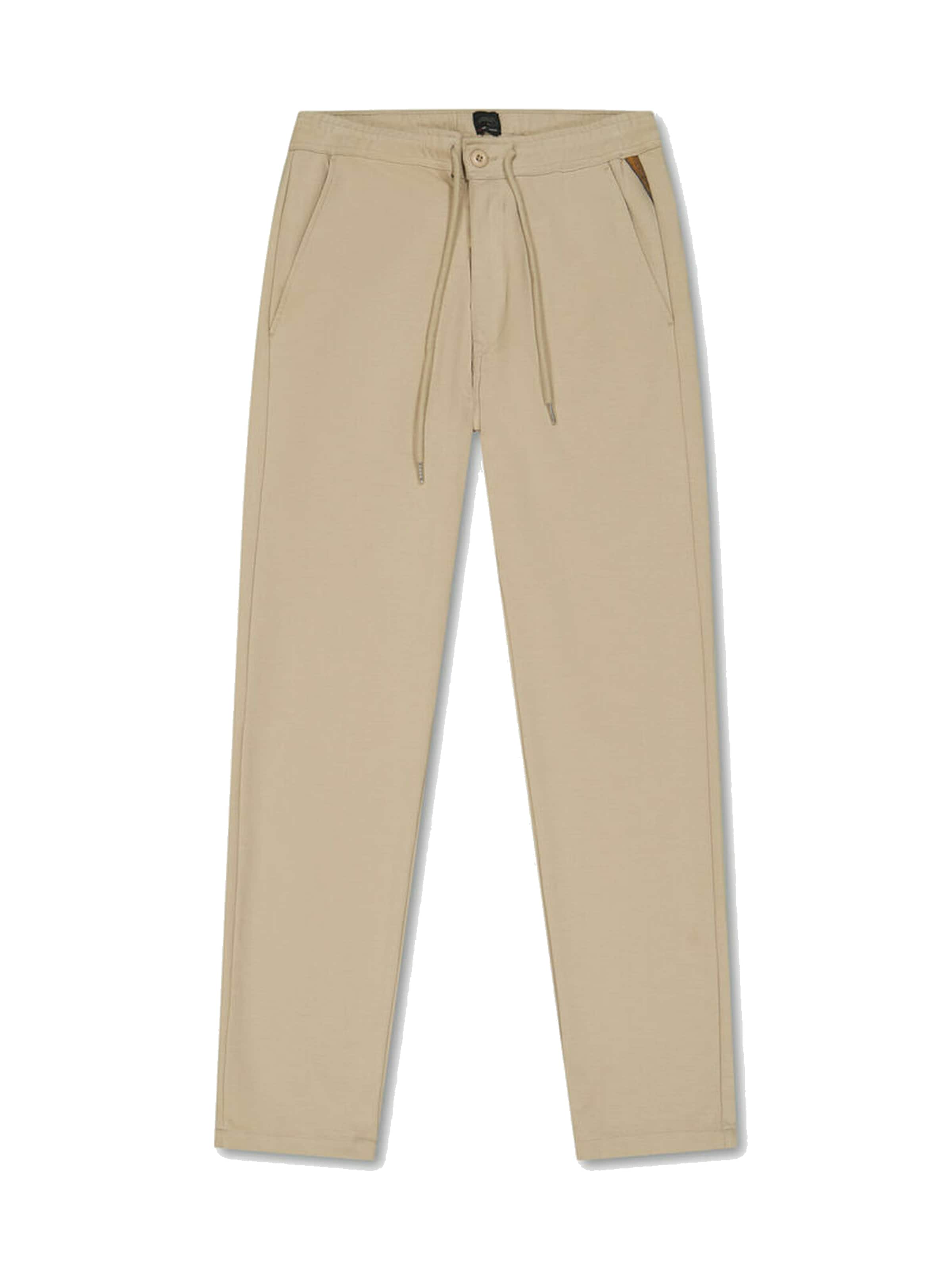 Pantalon 'Malo' Le Temps Des Cerises en beige : devant