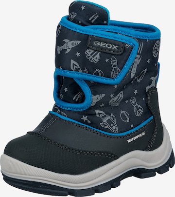 GEOX Snow Boots 'FLANFIL WPF' in Blue: front