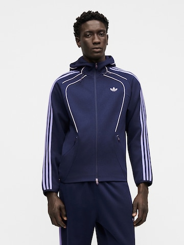 ADIDAS ORIGINALS Ζακέτα φούτερ 'SPACER' σε μπλε: μπροστά