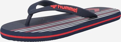 Hummel Strand-/badschoen in de kleur Nachtblauw / Rood / Wit, Productweergave
