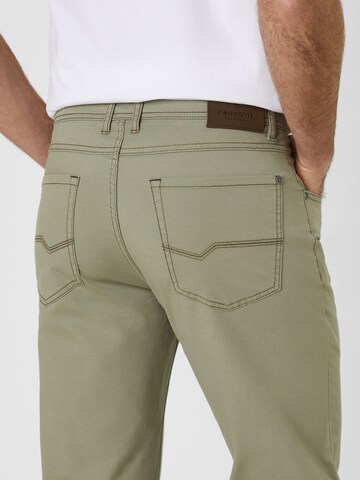 REDPOINT Regular Pants in Green