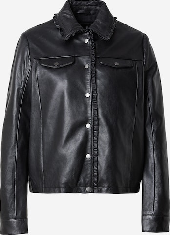 Mauritius Välikausitakki 'Limma' värissä musta: etupuoli